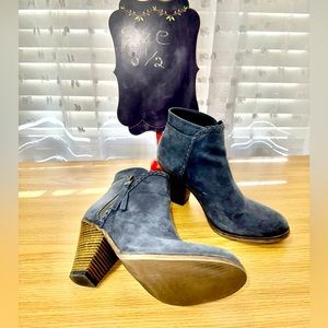 MIA Ankle Booties color Denim Blue size 8.5